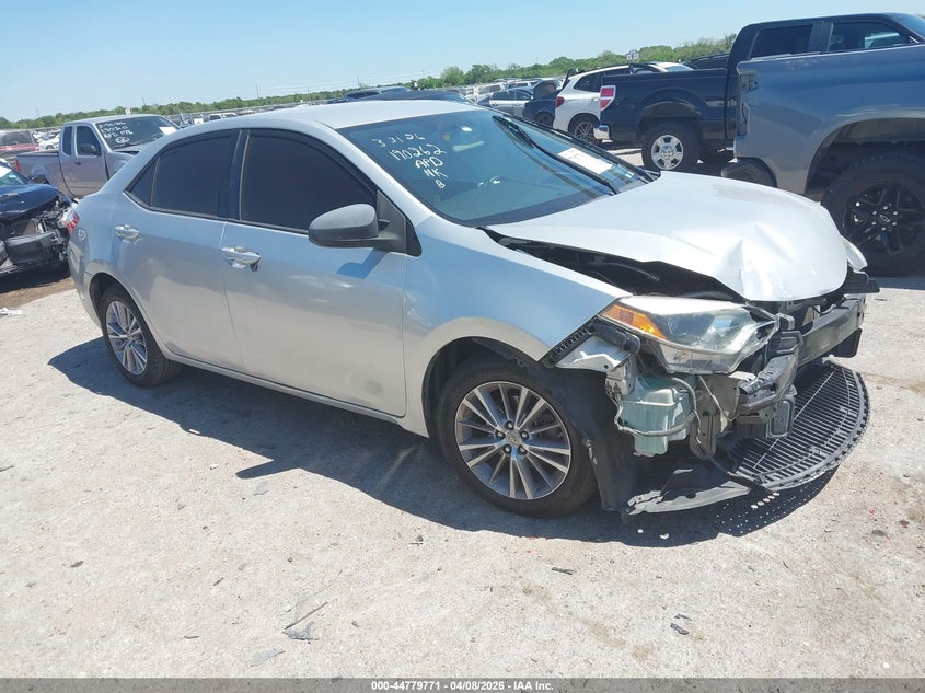2015 Toyota Corolla Le Plus