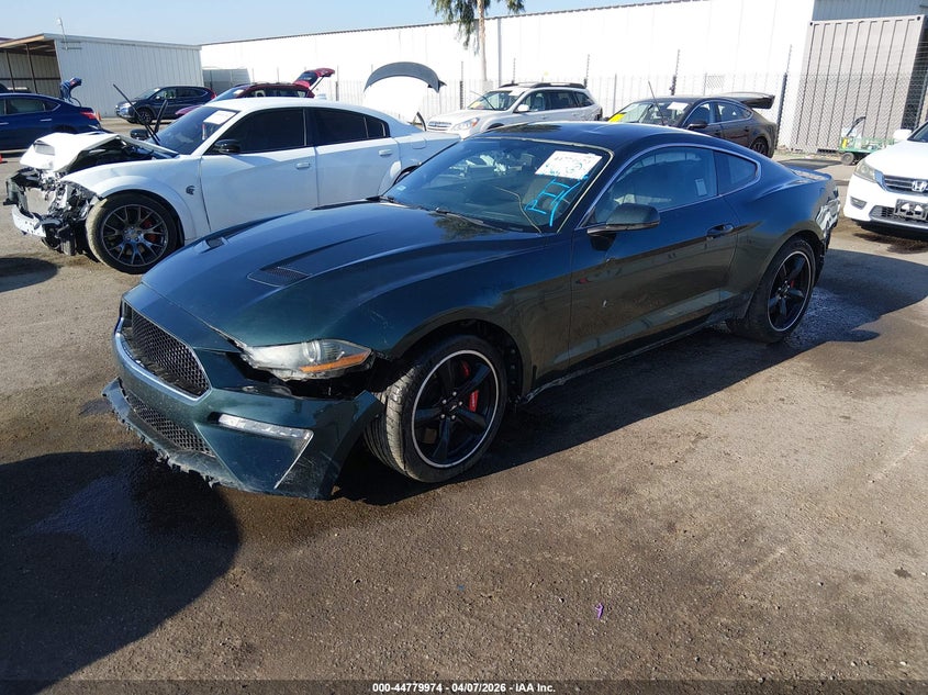 2019 FORD MUSTANG COUPE 5.0L V-8 DI, DOHC, VVT, 480HP