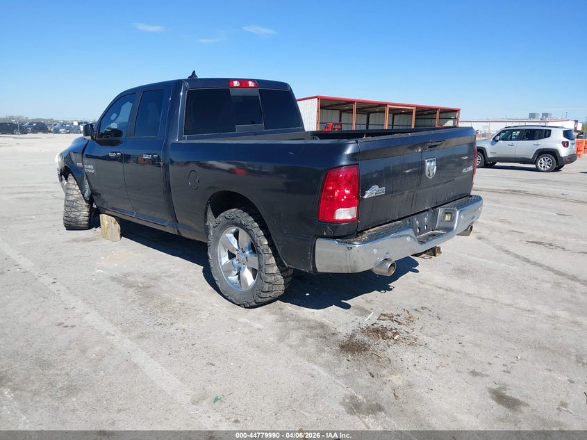 Vin: 1c6rr7gt1hs549526, lot: 45277238, ram 1500 big horn  4x4 6'4 box 20173