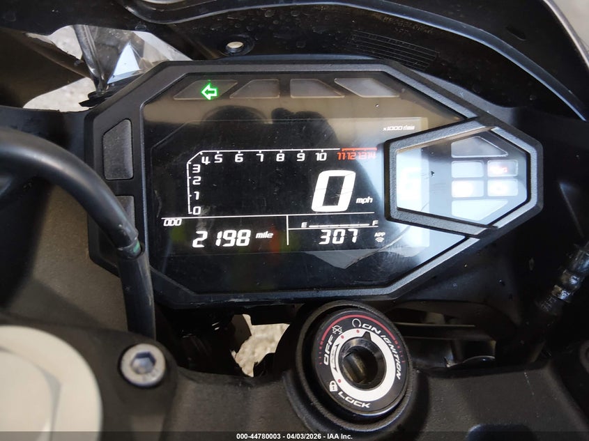 2024 Kawasaki Ex500 VIN: ML5EXGG10RDA26965 Lot: 44780003