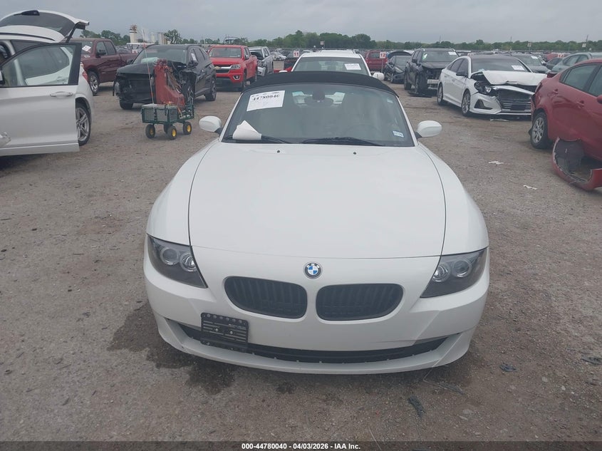 2008 BMW Z4 3.0I VIN: 4USBU33528LW75987 Lot: 44780040