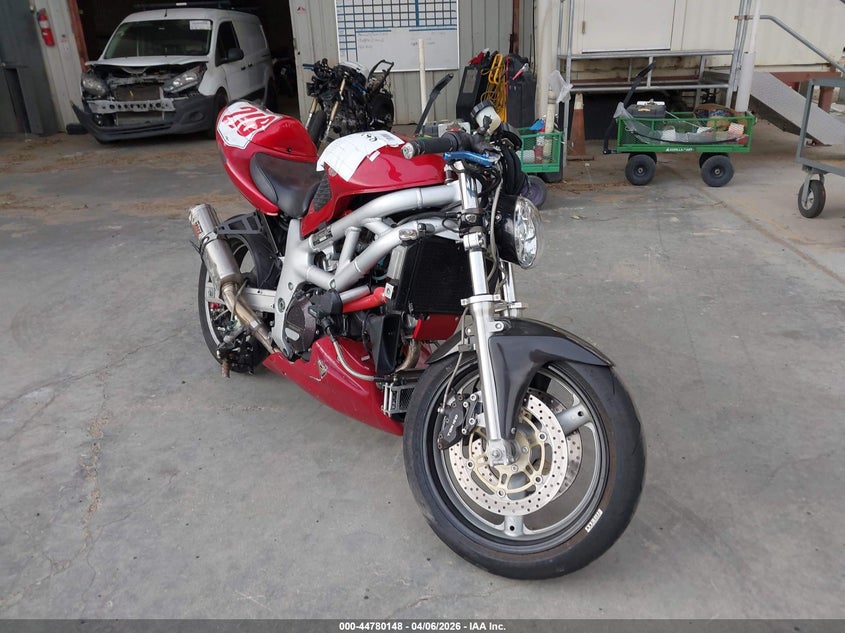 2001 Suzuki Sv650 S VIN: JS1VP52A612104593 Lot: 44780148