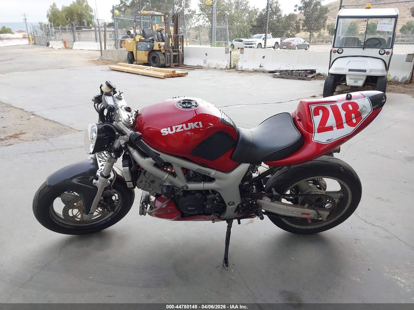 2001 Suzuki Sv650 S VIN: JS1VP52A612104593 Lot: 44780148