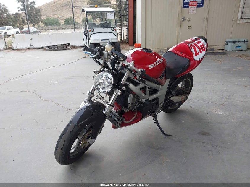 2001 Suzuki Sv650 S VIN: JS1VP52A612104593 Lot: 44780148
