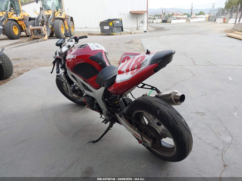 2001 Suzuki Sv650 S VIN: JS1VP52A612104593 Lot: 44780148