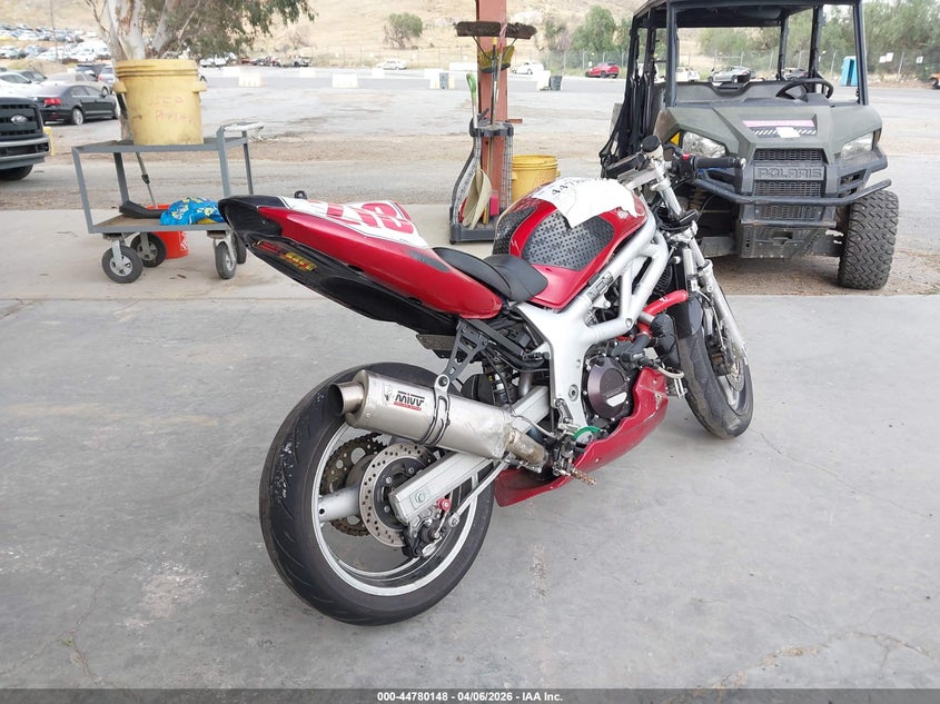 2001 Suzuki Sv650 S VIN: JS1VP52A612104593 Lot: 44780148