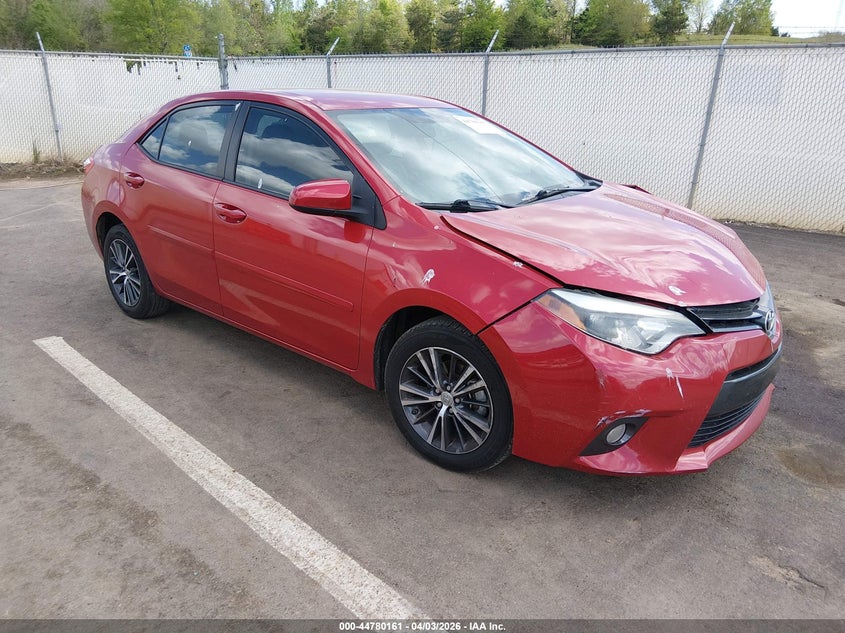 2016 Toyota Corolla Le Plus