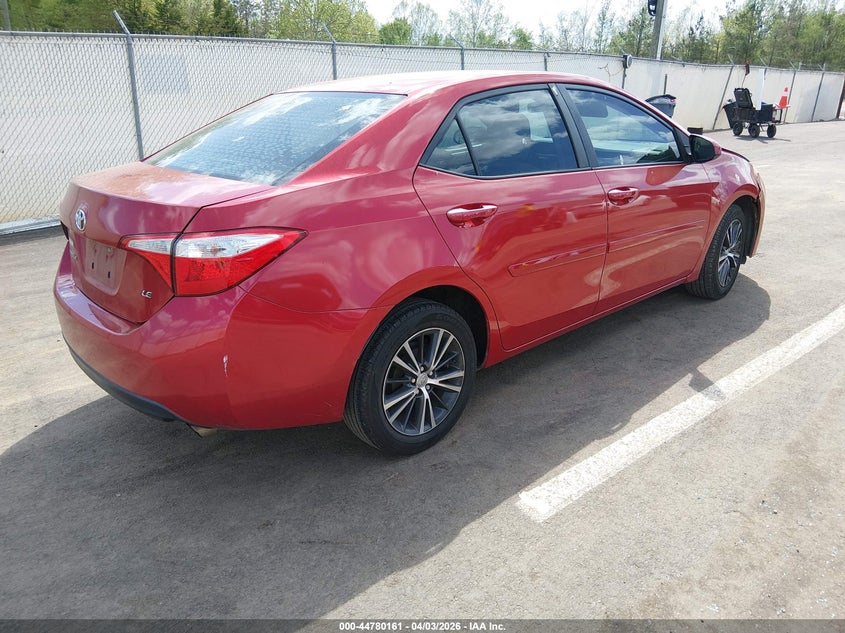 2016 Toyota Corolla Le Plus