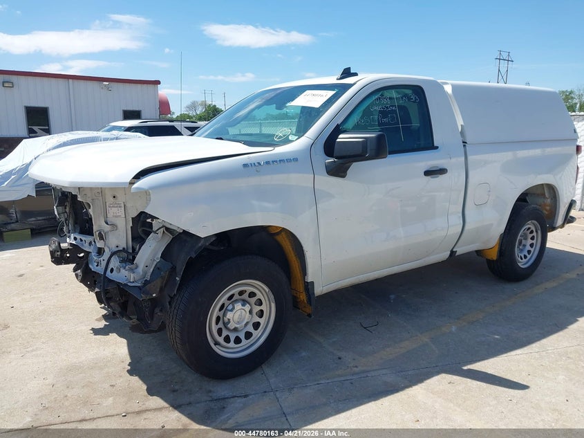 2023 Chevrolet Silverado 1500 2wd  Standard Bed Wt 3GCNAAEK5PG349857 photo 1