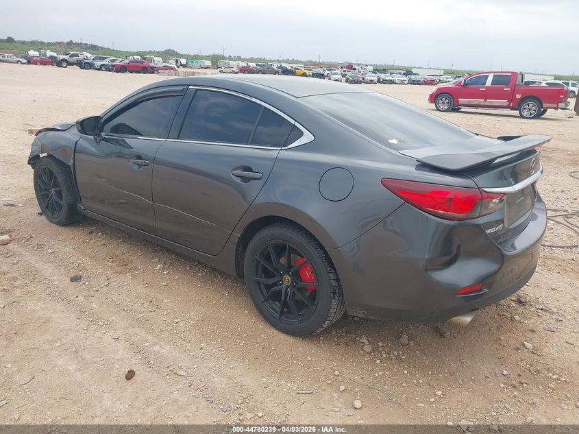2016 MAZDA 6 SEDAN 2.5L I-4 DI, DOHC, VVT, 184HP