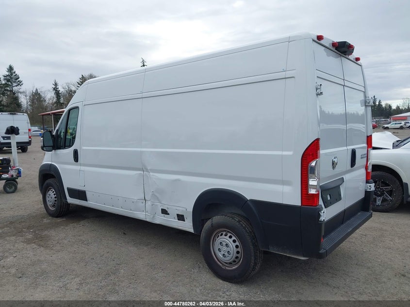 2025 Ram Promaster 2500 Tradesman High Roof 159 Wb W/Pass Seat