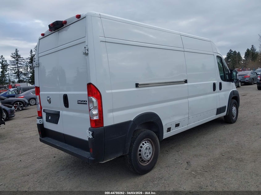 2025 Ram Promaster 2500 Tradesman High Roof 159 Wb W/Pass Seat