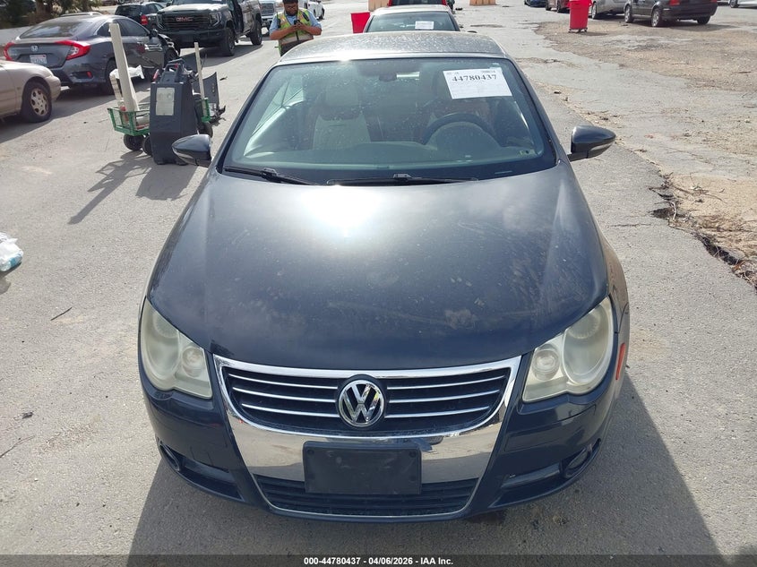 2010 Volkswagen Eos Lux VIN: WVWFA7AH8AV025835 Lot: 44780437