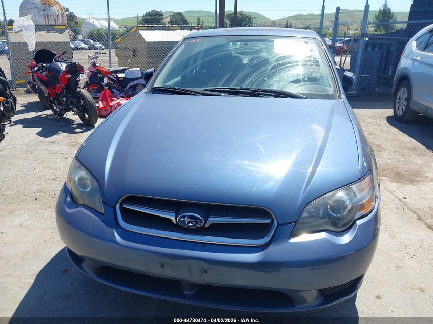 2005 Subaru Legacy 2.5I VIN: 4S3BL616X57200498 Lot: 44780474