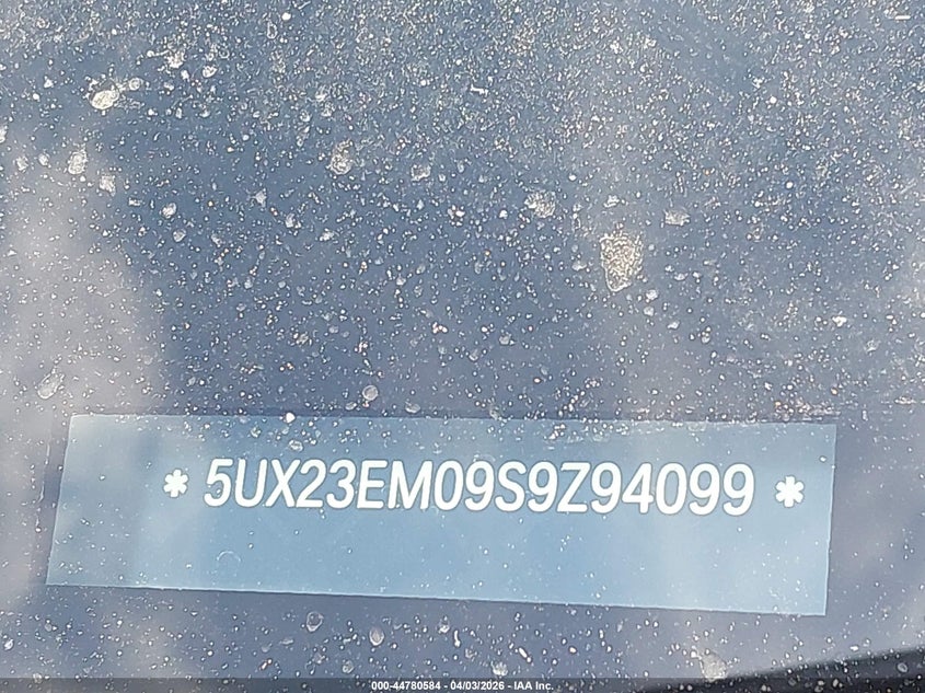 2025 BMW X7 xDrive40I VIN: 5UX23EM09S9Z94099 Lot: 44780584