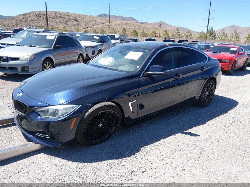 Vin: wba4b3c53fd669608, lot: 45277940, bmw 435i gran coupe xdrive 20152