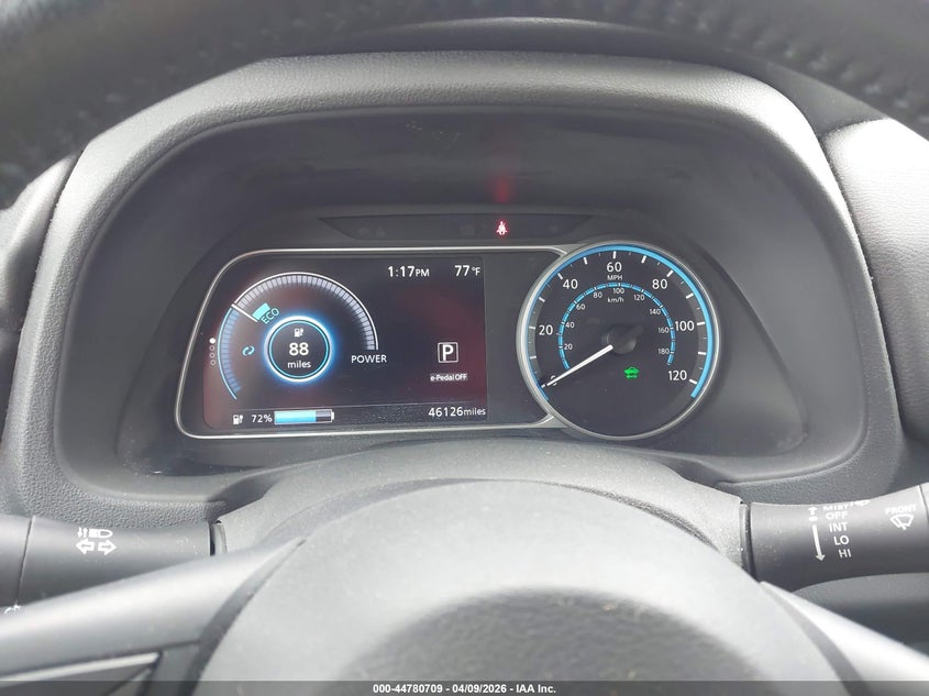 2019 Nissan Leaf Sv VIN: 1N4AZ1CP2KC312904 Lot: 44780709