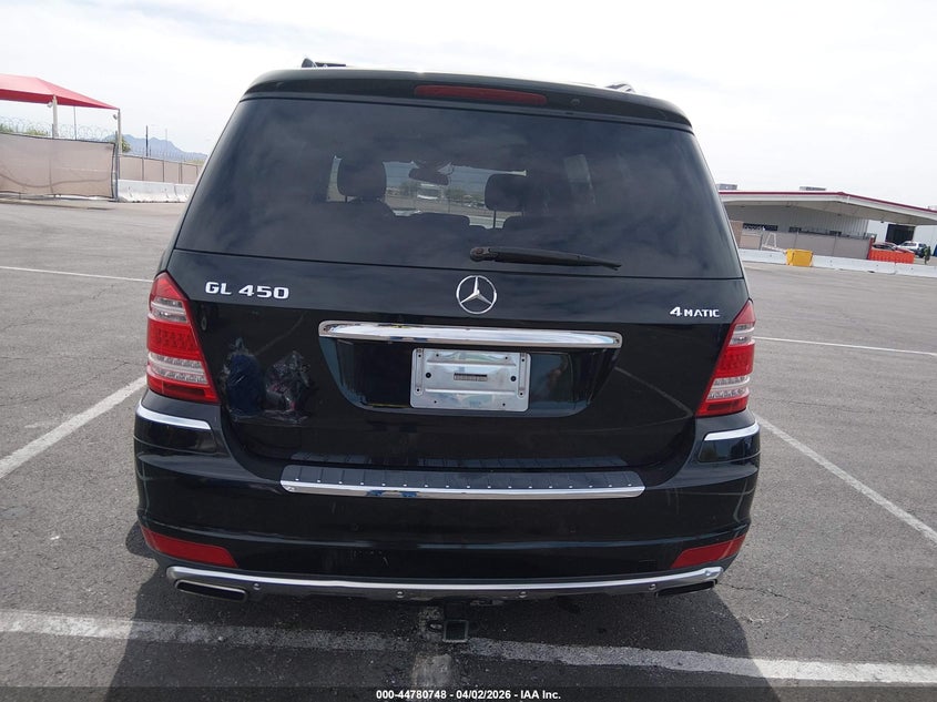 2011 Mercedes-Benz Gl 450 4Matic VIN: 4JGBF7BEXBA737286 Lot: 44780748