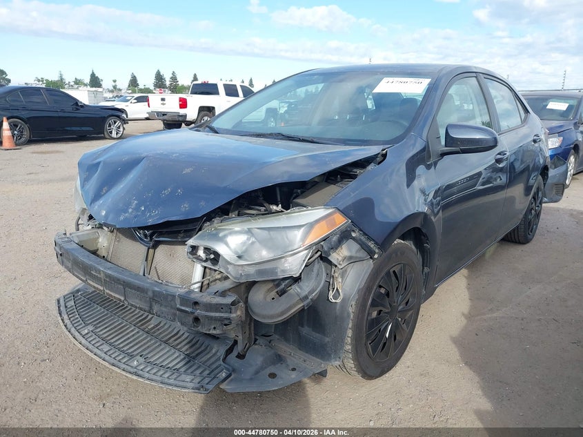 2016 Toyota Corolla Le 5YFBURHE2GP504258 photo 1