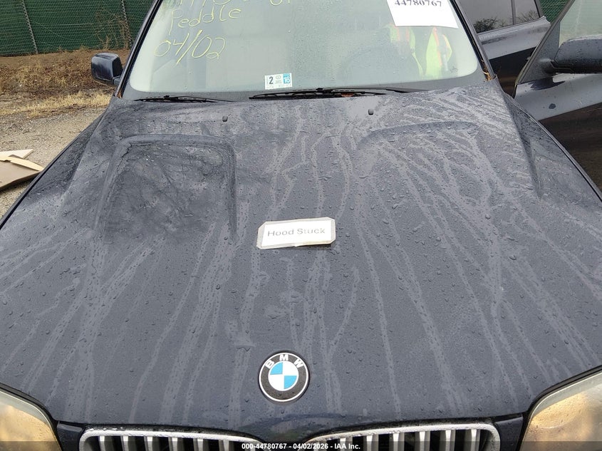 2007 BMW X3 3.0Si VIN: WBXPC93487WF08500 Lot: 44780767