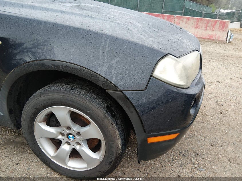 2007 BMW X3 3.0Si VIN: WBXPC93487WF08500 Lot: 44780767