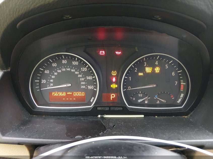 2007 BMW X3 3.0Si VIN: WBXPC93487WF08500 Lot: 44780767