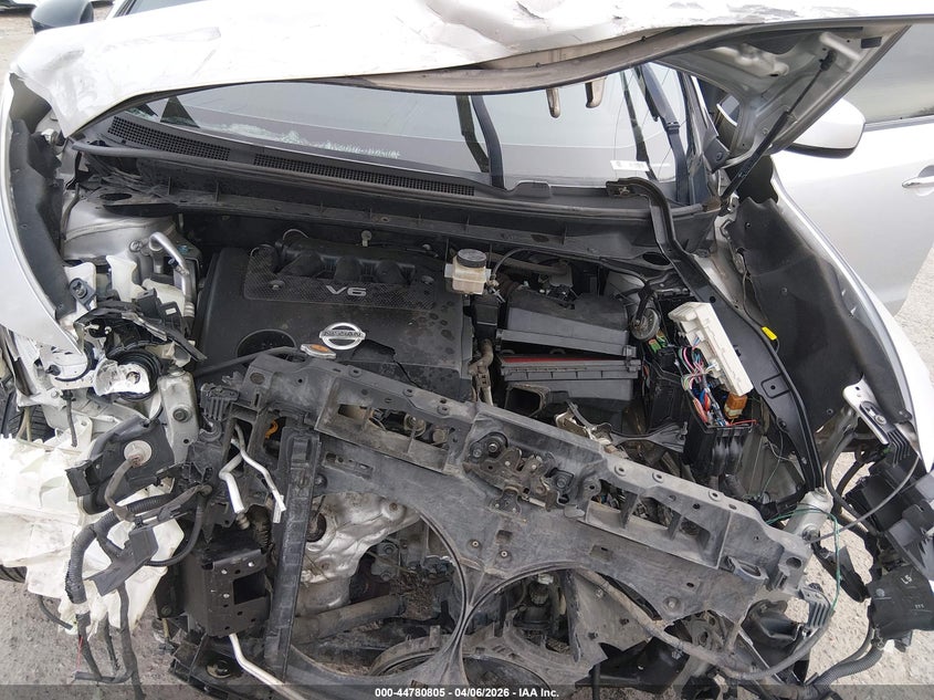 2013 Nissan Murano Sv VIN: JN8AZ1MW4DW308293 Lot: 44780805