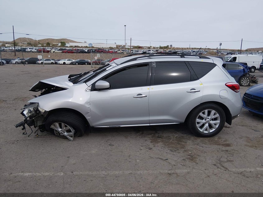 2013 Nissan Murano Sv VIN: JN8AZ1MW4DW308293 Lot: 44780805