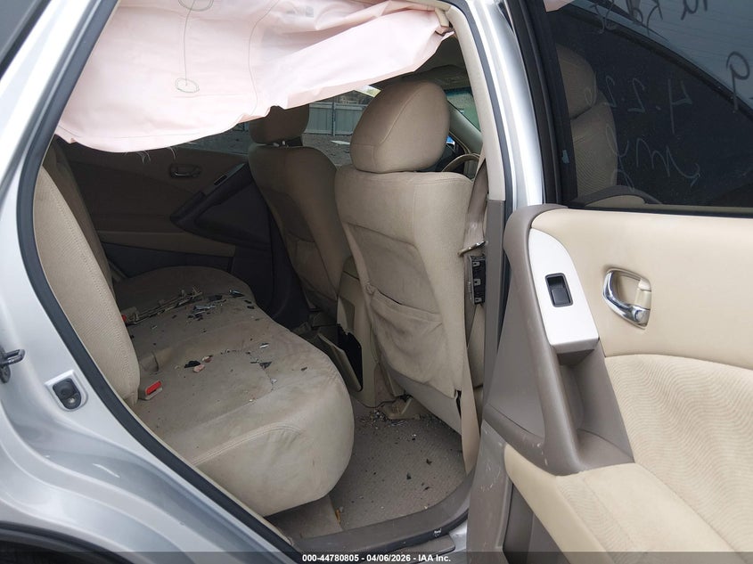 2013 Nissan Murano Sv VIN: JN8AZ1MW4DW308293 Lot: 44780805