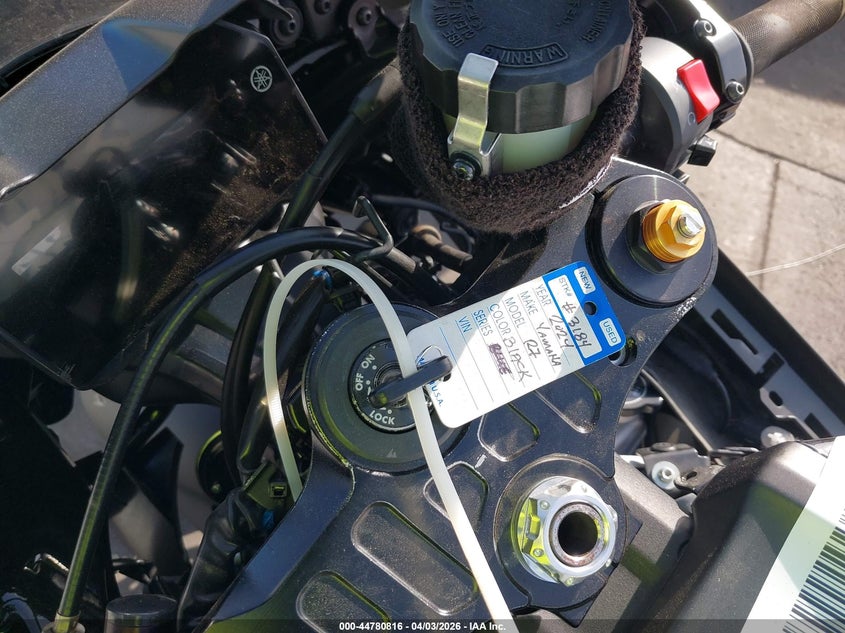 2024 Yamaha Yzfr7 VIN: JYARM38Y2RA003184 Lot: 44780816