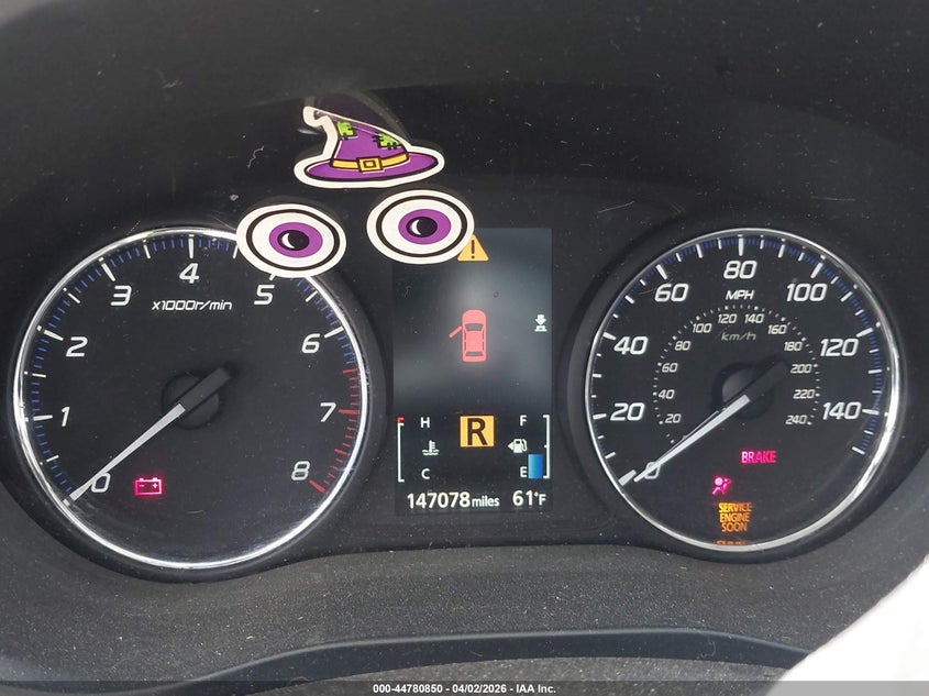 2014 Mitsubishi Outlander Se VIN: JA4AD3A3XEZ013144 Lot: 44780850