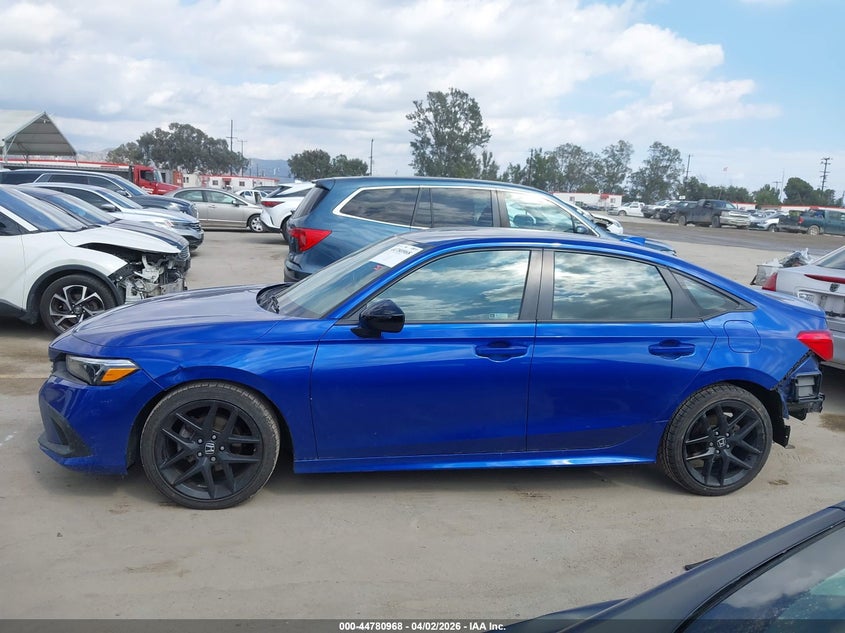 2022 HONDA CIVIC SEDAN 2.0L I-4 DI, DOHC, VVT, 158HP
