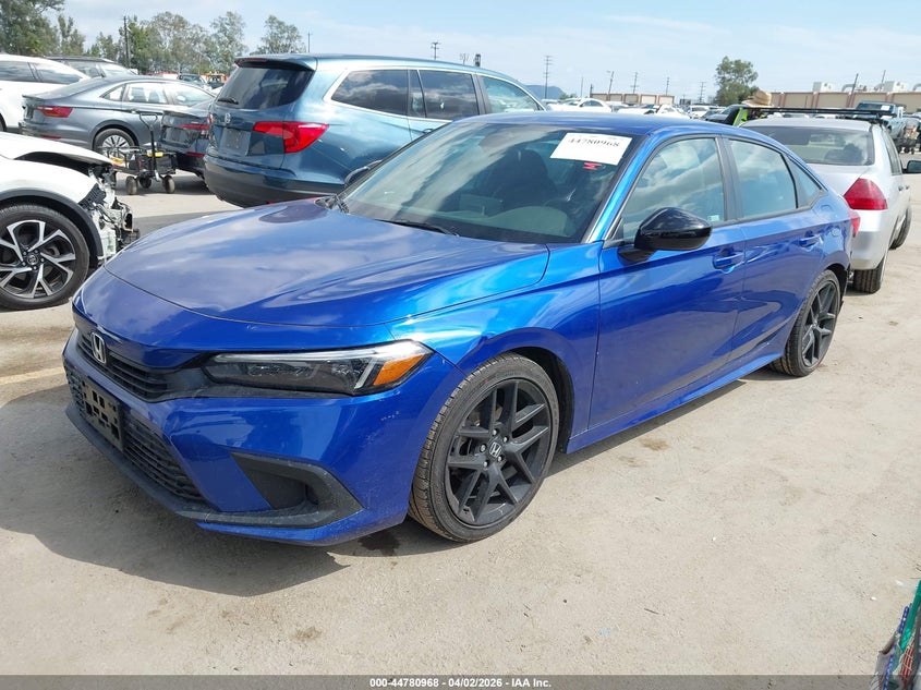 2022 HONDA CIVIC SEDAN 2.0L I-4 DI, DOHC, VVT, 158HP
