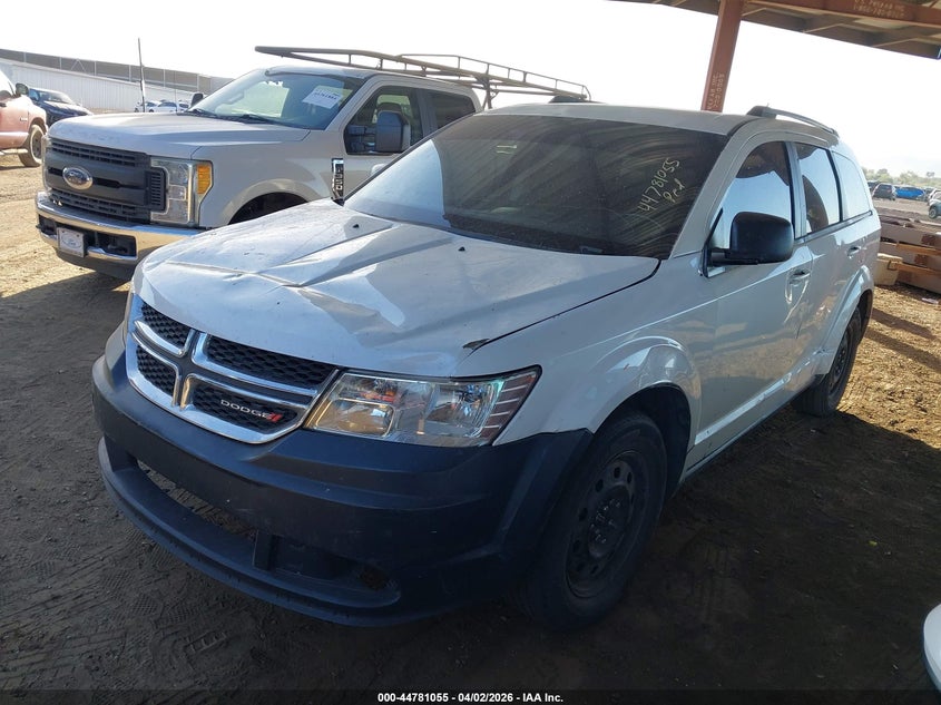 Vin: 3c4pdcab4ht707010, lot: 45278303, dodge journey se 20172