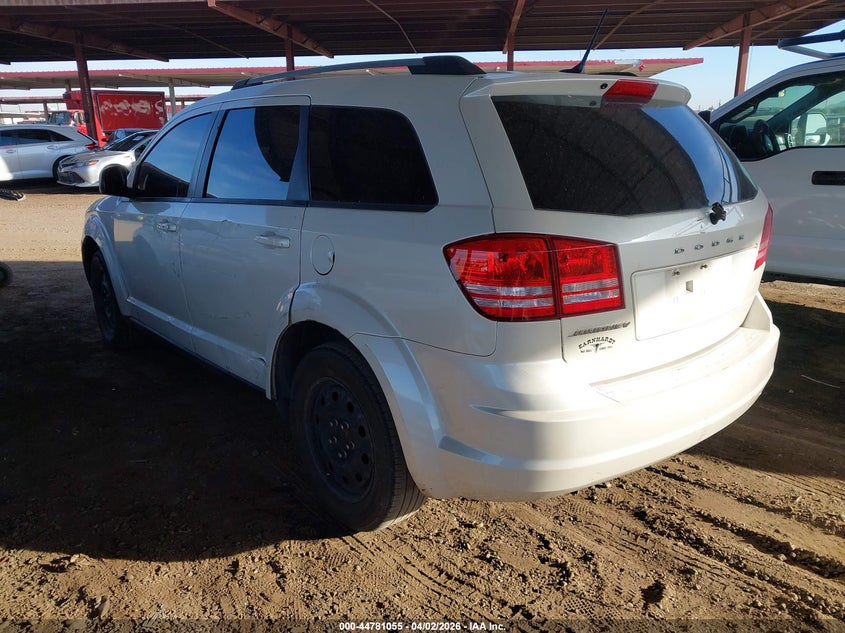 Vin: 3c4pdcab4ht707010, lot: 45278303, dodge journey se 20173