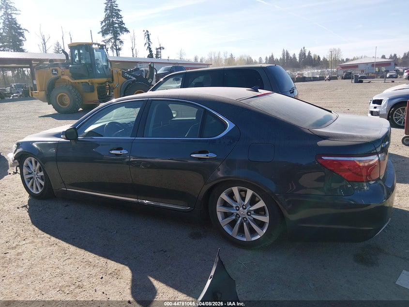 2010 Lexus Ls 460 VIN: JTHCL5EF1A5005502 Lot: 44781065