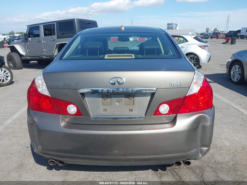 2006 Infiniti M45 VIN: JNKBY01E56M201971 Lot: 44781112