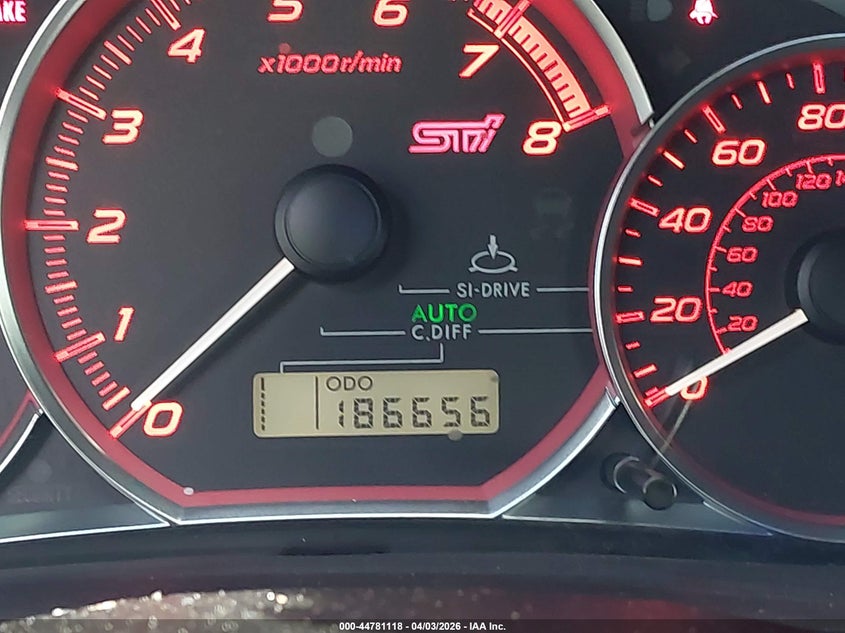 2011 Subaru Impreza Wrx Sti Limited VIN: JF1GV8J68BL511545 Lot: 44781118