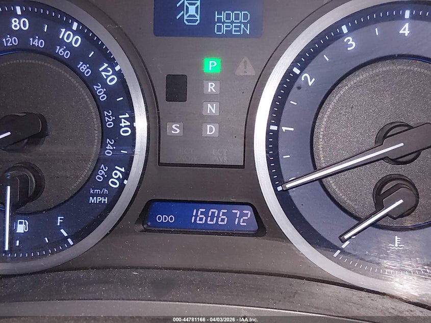 2012 Lexus Is 250 VIN: JTHBF5C20C5161732 Lot: 44781166