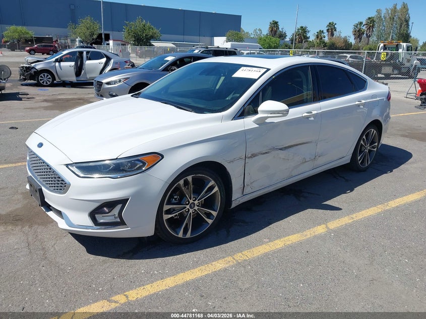 2020 Ford Fusion Titanium 3FA6P0D90LR192299 photo 1