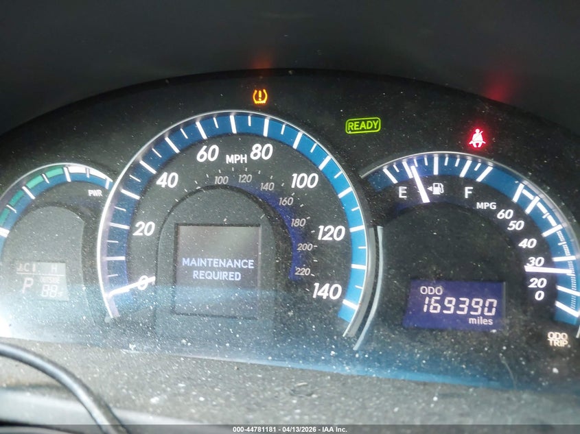 2012 Toyota Camry Hybrid Xle VIN: 4T1BD1FK9CU018033 Lot: 44781181