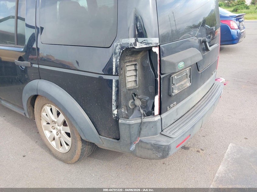 2006 Land Rover Lr3 V8 Se VIN: SALAE25496A403905 Lot: 44781220