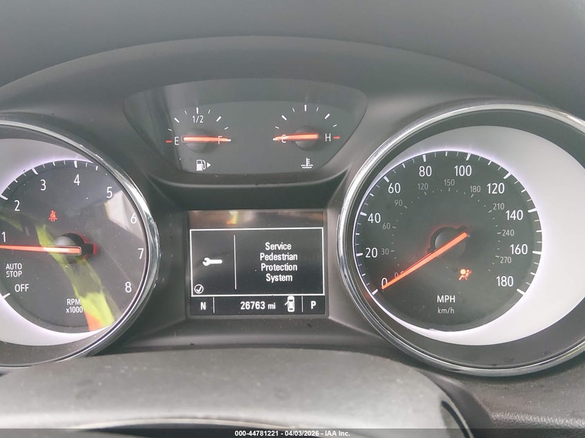 2020 Buick Regal Sportback Fwd Preferred VIN: W04GL6SX9L1016922 Lot: 44781221