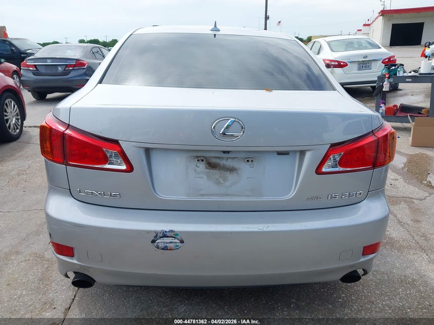 2010 Lexus Is 250 VIN: JTHCF5C29A5038416 Lot: 44781362