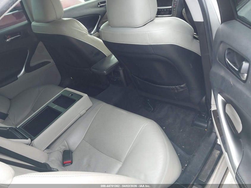 2010 Lexus Is 250 VIN: JTHCF5C29A5038416 Lot: 44781362