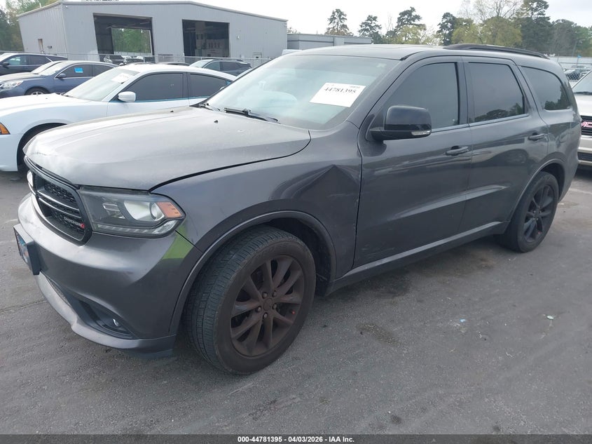 2017 Dodge Durango Gt Rwd