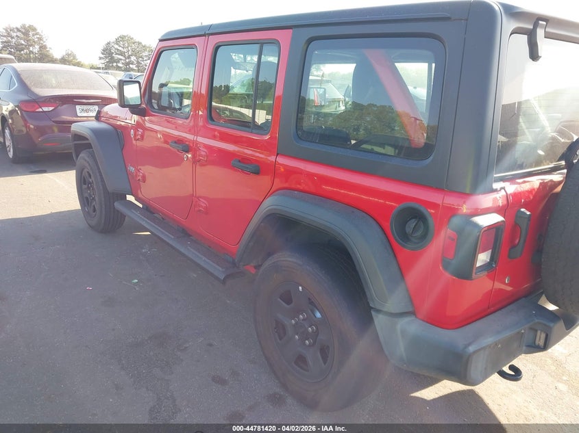 2020 Jeep Wrangler Unlimited Sport 4X4