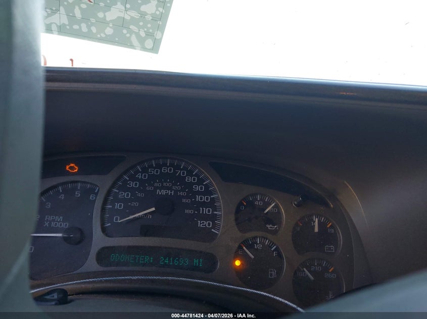 2005 GMC Yukon Denali VIN: 1GKEK63U45J244449 Lot: 44781424