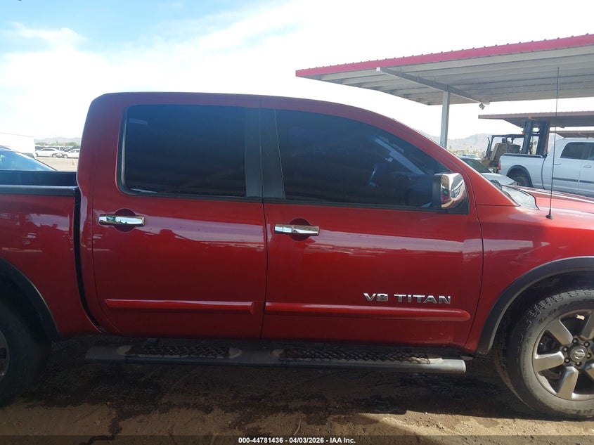 2015 Nissan Titan Sv VIN: 1N6AA0ED4FN513385 Lot: 44781436