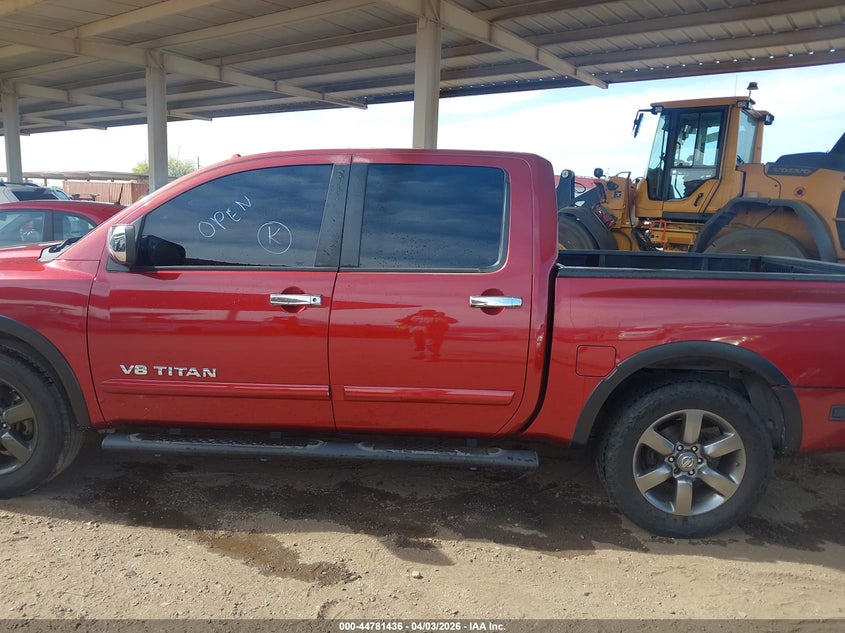 2015 Nissan Titan Sv VIN: 1N6AA0ED4FN513385 Lot: 44781436